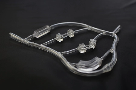 Modular Structure Design of Silicone Neuro Vessels