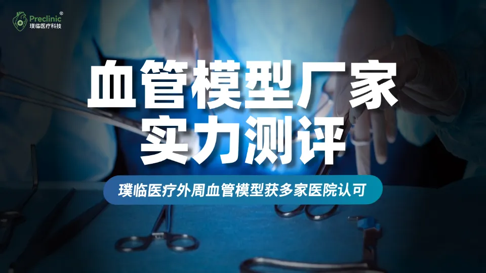 血管模型厂家实力测评：璞临医疗外周血管模型获多家医院认可