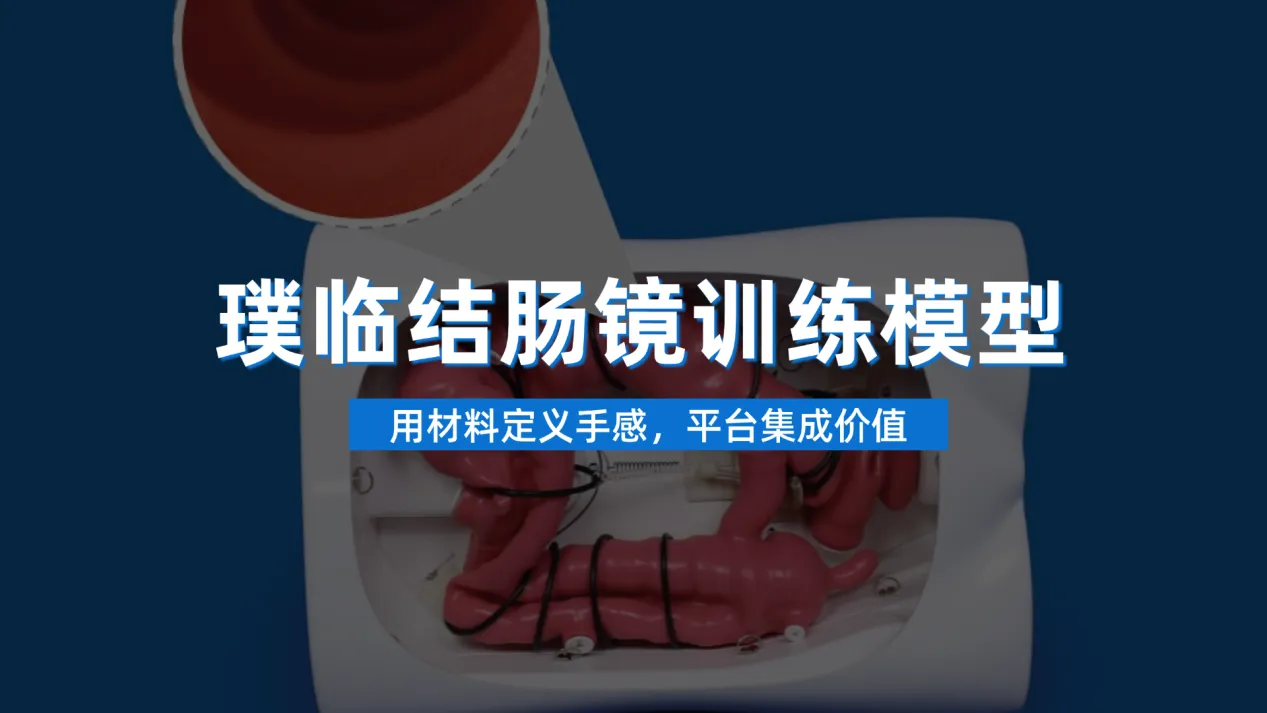 璞临结肠镜训练模型，用材料定义手感，平台集成价值